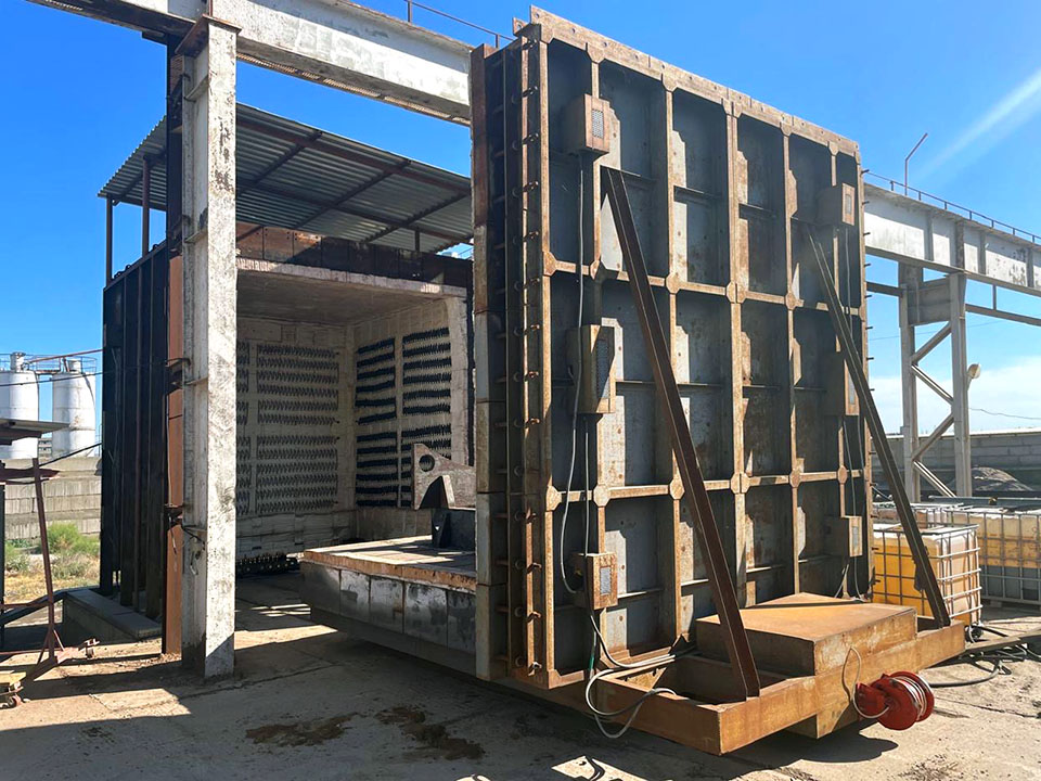 Печь термообработки изделий